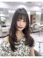 ジーナ 名駅(XENA.)&nbsp;《石塚》巻かなくても色気可愛いレイヤーカット