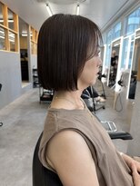 フリーラ 表参道(freera)&nbsp;ストレートボブ切りっぱなしボブ小顔ボブコンパクトボブ鎖骨ボブ