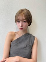 アンバー 池袋(amber)&nbsp;ハンサムショート/縮毛矯正/ハイライトカラー[池袋駅]