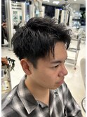 アップバング/ショート