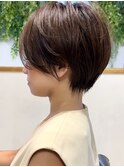 20代30代40代50代大人ナチュラルレイヤーショートボブ
