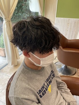 ネオリーブソラ 相模大野店(Neolive sola) メンズ波巻きパーマ