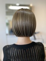 エムエーヘアースタジオ(M/A hair studio.) ミニボブ◎グレージュカラー
