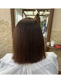 髪質改善トリートメントストレート