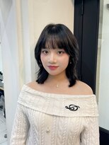 シェノン バイ アランスミシー 表参道(CHAINON by Alan smithee) twiceモモ風ハッシュカット