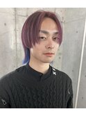 デザインカラー×インナーカラー×ウルフカット