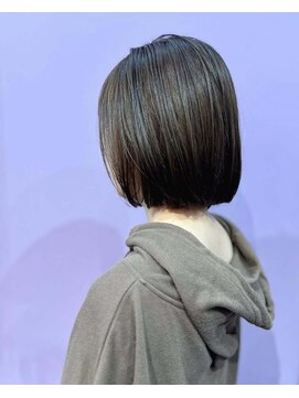 レジュール Rejouir ワンレンボブ×くすみカラー 20代30代40代50代