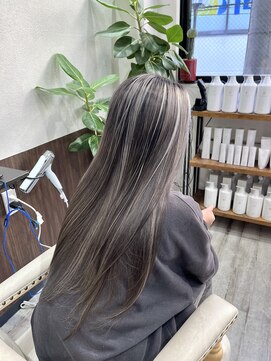 ベルヘアーデザイン 堺東(Belle hair Design) コントラストハイライト/ハイライト/外国人風/堺東