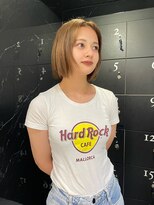 ジーナ 名駅(XENA.)&nbsp;《XENA/YURI83》ミルクティーベージュ/マロンベージュ/1ブリーチ