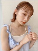 【顔まわりカット】 後毛カット ボブ