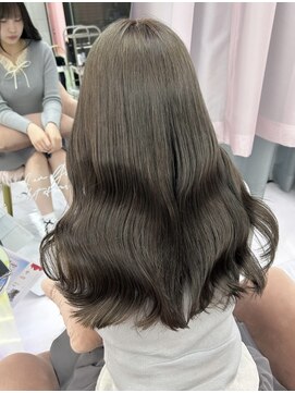 ガーランド(Girland) 【Girland】オリーブグレージュ/韓国風/レイヤーカット