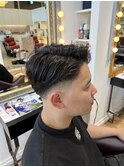 七三分けフェードstyle☆