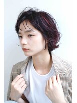 フラミューム 三島(flammeum)&nbsp;ショートボブ×ピンクハイライト