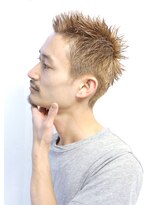 ロゼ 茨木(Rose)&nbsp;【ROSE】ブリーチデザイン＿メンズショート