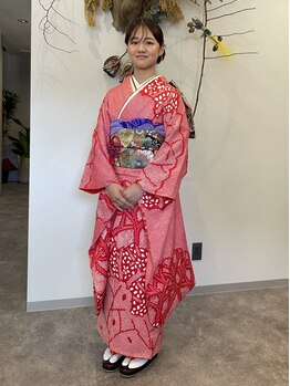 メゾンジュウニの写真/【電話予約のみ】季節のイベント/結婚式など特別なお出かけの着付けは"メゾンジュウニ"にお任せ下さい！