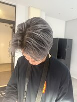 ナンバー 竪町(number+)&nbsp;20代30代メンズアップバング清潔感爽やかホワイトカラー