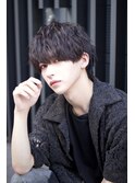 渋谷美容室束感マッシュニュアンスメンズカットパーマk