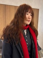 ラミエ バイ メルト 吉祥寺(lamie by melt) 小川/ブリーチなしダブルカラーオレンジベージュ10代20代吉祥寺