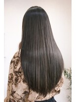 ロスカ(Loska)&nbsp;髪質改善ストレート×暗髪グレージュレイヤー