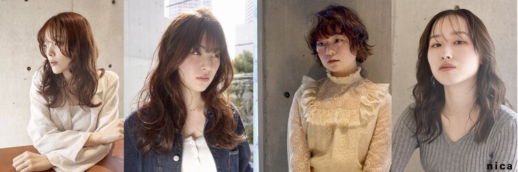 ニカバイカルマ(nica by carma)のサロンヘッダー