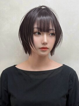 セブンルックス(7LOOKS) 【レイヤー】アッシュグレー×ハッシュカット