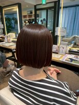 ジュイール(jouir)&nbsp;三鷹白髪ぼかしハイライトショートボブウルフショートカット韓国