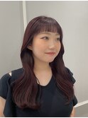 オン眉×ワインレッド【銀座】荻野