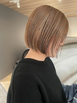 ヘアーメイク スリー(Hair Make 3) 30代40代髪型ショートウルフ前髪ボブミニウルフタッセルボブ