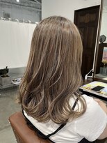 アオゾラヘアーカミノウラ(AOZORA HAIR kaminoura) マロンブラウン 極細ハイライト 爽やかで軽くて可愛いカラー