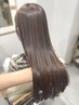 【ブリーチなしで叶う透明感】カット＋イルミナカラー＋オッジィオットTR