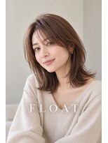 フロート ノア(FLOAT NO'A)&nbsp;大人可愛いナチュラルレイヤーミディ