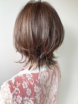 ヴェイン 渋谷(vain) 【vain#Bリアルお客様style】ネオウルフ×ハイライト＃２