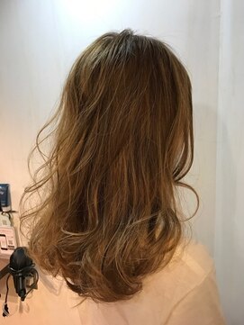 ヘアサロンエム 川越(HAIR SALON M) デザインカラー/厚めバング/ローライト/スリークボブ