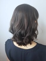 セシルカットフリンジウェーブ×大人かわいい前髪ココアブラウン