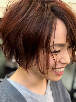 ヘアーフレッシュラブ(Hair Fresh Love)の写真/巧みなカット技術で細部にまでこだわり抜いたトレンドスタイルに♪【カット+カラー新規¥7810～】が人気！