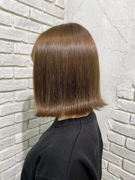 アジールヘア 池袋東口店(agir hair) ブリーチなしでミルクティー♪