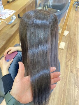 イデア 研究学園店(idea) 髪質改善　イノアカラー