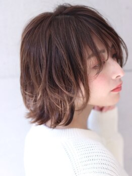 アンドヘアー 西葛西(&-HAIR)の写真/[&-hair]なら白髪染めでもオシャレを楽しめる！べったりと隠すのではなく、ぼかすことで自然な仕上がりに。
