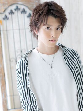 トニーアンドガイメン ホテル京阪仙台店(TONI&GUY MEN) 女子ウケバッチリ◎暖色系カラー/くせ毛風パーマこなれヘアd仙台