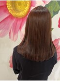 2月　ヘアスタイル  イメチェン　モードヘア　ダークアッシュ