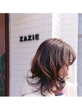 ザジ(ZAZIE) くせ毛風カジュアルパーマ