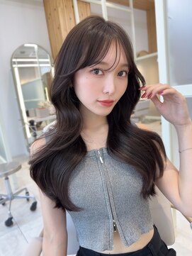 アフロートリノ(AFLOAT Leino) 大人可愛い韓国ヘア　レイヤーカット　くびれヘア　似合わせ#