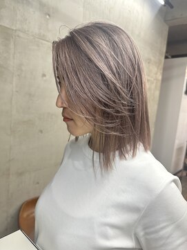 ソルトウォーター(SALT WATER) ホワイトラベンダーグレージュ