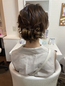 アールイー(Re:) お呼ばれヘア　アップヘア