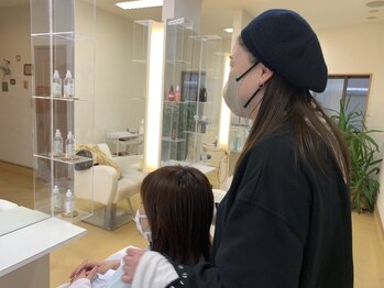 ティアラ(HAIR ROOM TIARA)の写真/経験や知識が豊富なスタイリストが仕上げまで担当！お悩み・ご要望などお気軽にご相談ください＊