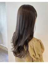 ユーフォリア 青山(Euphoria)&nbsp;大人美人オリーブベージュ/ふんわりカール小顔/担当yuki