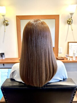 ヘアデザイン キュアプラス(hair design cure+) 透明感カラー