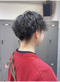 レディースショートパーマ