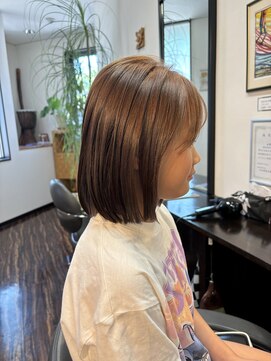 セゾン ド ジャポン 切りっぱなしボブ