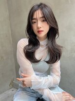 エイミー(Aimee) Aimee町田　レイヤーカット×ディープブラウン